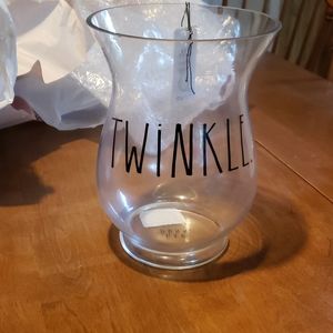 Rae dunn twinkle candle holder, vase